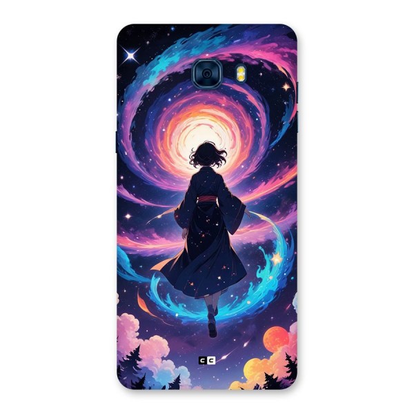 Anime Galaxy Girl Back Case for Galaxy C7 Pro