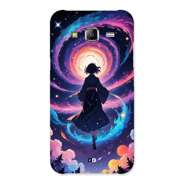 Anime Galaxy Girl Back Case for Galaxy J5