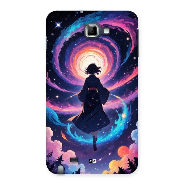 Anime Galaxy Girl Back Case for Galaxy Note