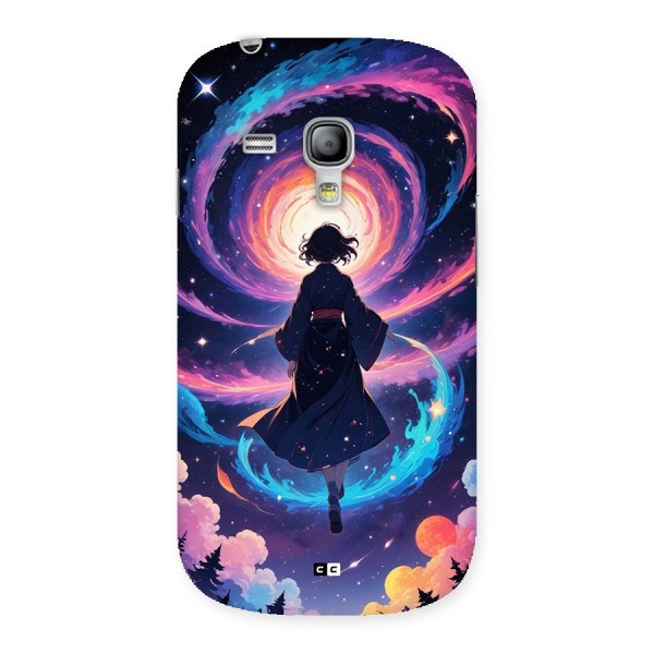 Anime Galaxy Girl Back Case for Galaxy S3 Mini