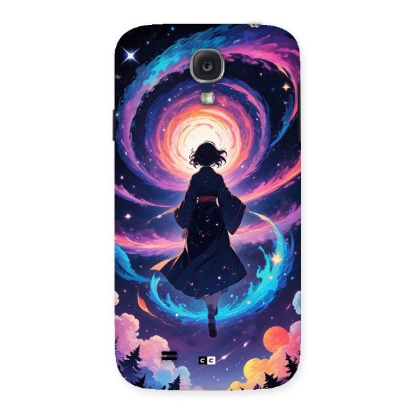 Anime Galaxy Girl Back Case for Galaxy S4