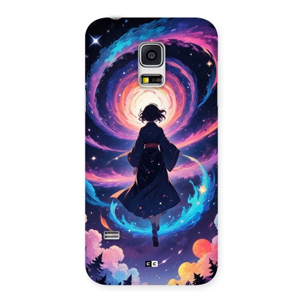 Anime Galaxy Girl Back Case for Galaxy S5 Mini