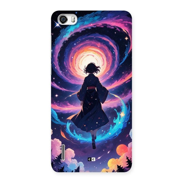 Anime Galaxy Girl Back Case for Honor 6