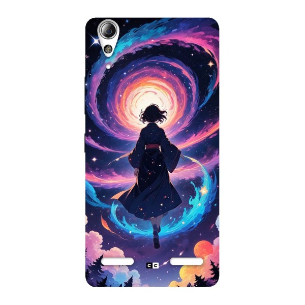 Anime Galaxy Girl Back Case for Lenovo A6000