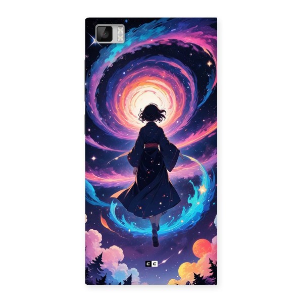 Anime Galaxy Girl Back Case for Mi3