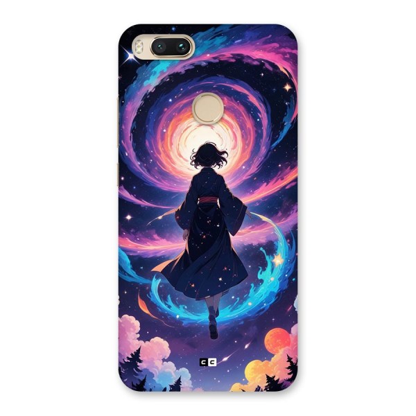 Anime Galaxy Girl Back Case for Mi A1