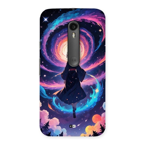 Anime Galaxy Girl Back Case for Moto G3