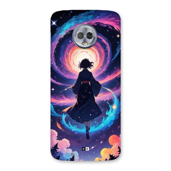 Anime Galaxy Girl Back Case for Moto G6