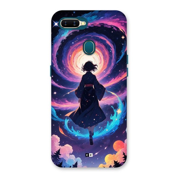 Anime Galaxy Girl Back Case for Oppo A11k