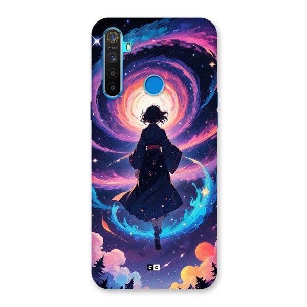 Anime Galaxy Girl Back Case for Realme 5s