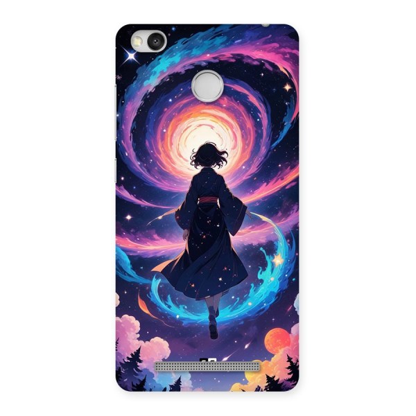 Anime Galaxy Girl Back Case for Redmi 3S Prime