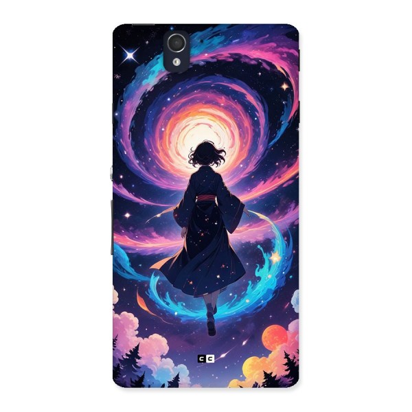 Anime Galaxy Girl Back Case for Xperia Z