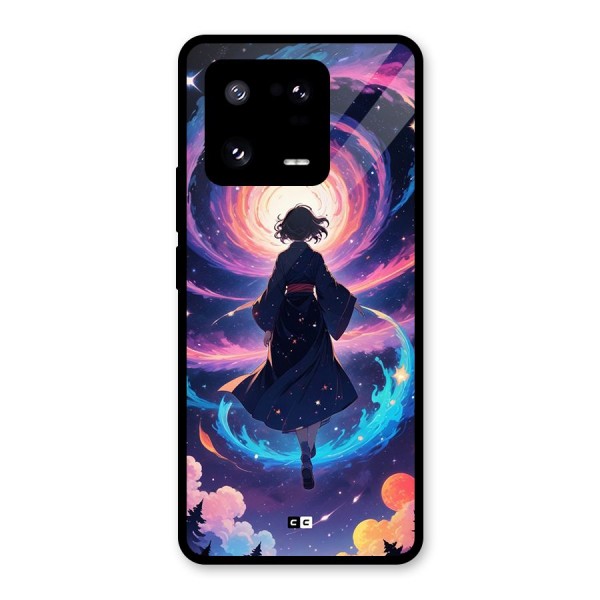 Anime Galaxy Girl Glass Back Case for Xiaomi 13 Pro