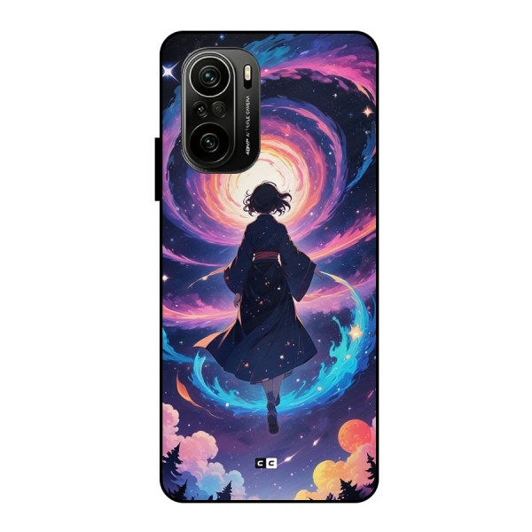 Anime Galaxy Girl Metal Back Case for Mi 11x