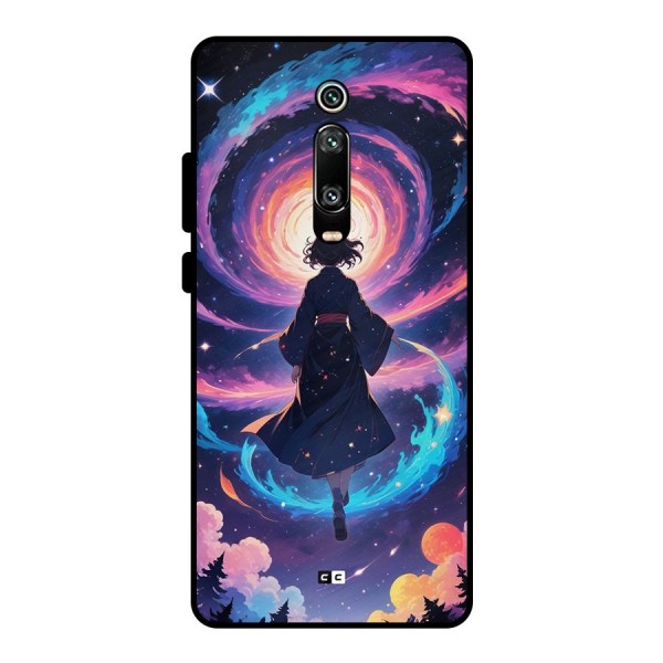 Anime Galaxy Girl Metal Back Case for Redmi K20