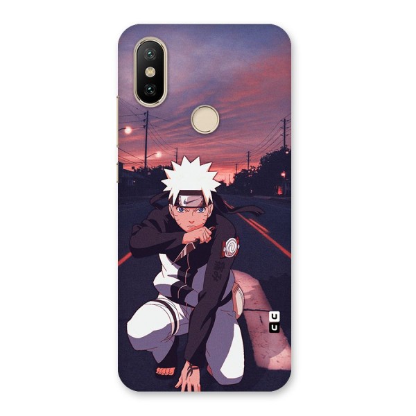 Anime Naruto Aesthetic Back Case for Mi A2