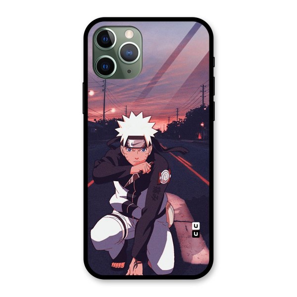 Anime Naruto Aesthetic Glass Back Case for iPhone 11 Pro