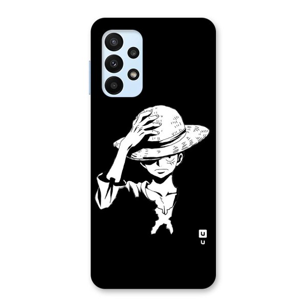 Anime One Piece Luffy Silhouette Back Case for Galaxy A23