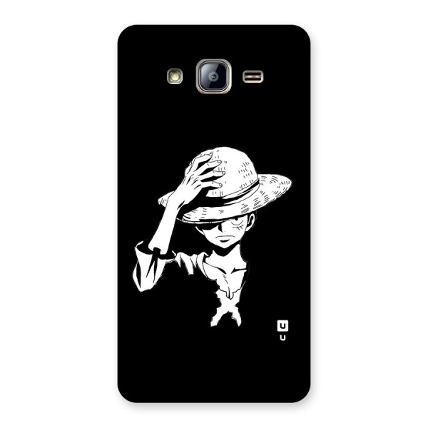 Anime One Piece Luffy Silhouette Back Case for Galaxy On5