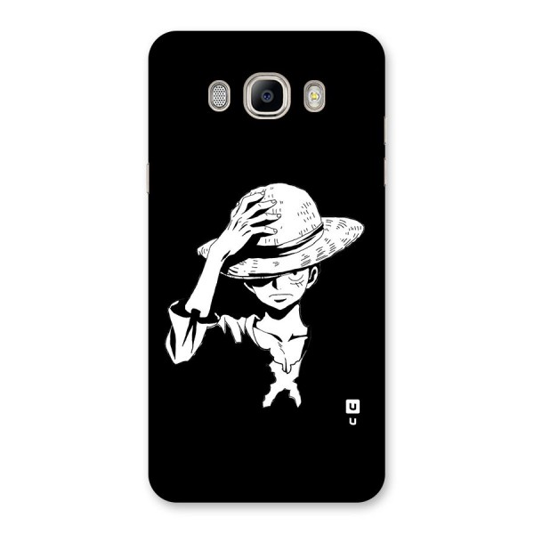 Anime One Piece Luffy Silhouette Back Case for Galaxy On8