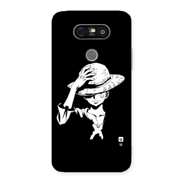 Anime One Piece Luffy Silhouette Back Case for LG G5