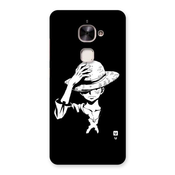 Anime One Piece Luffy Silhouette Back Case for Le 2