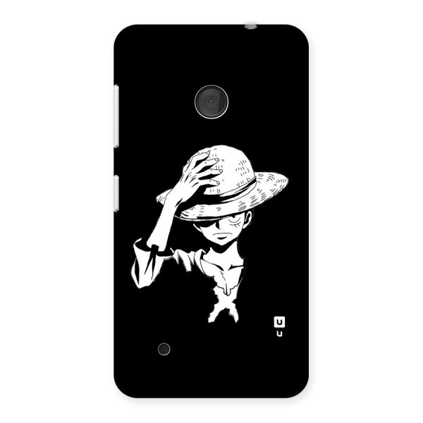 Anime One Piece Luffy Silhouette Back Case for Lumia 530