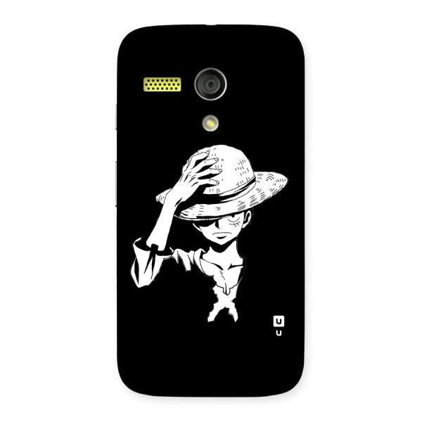 Anime One Piece Luffy Silhouette Back Case for Moto G