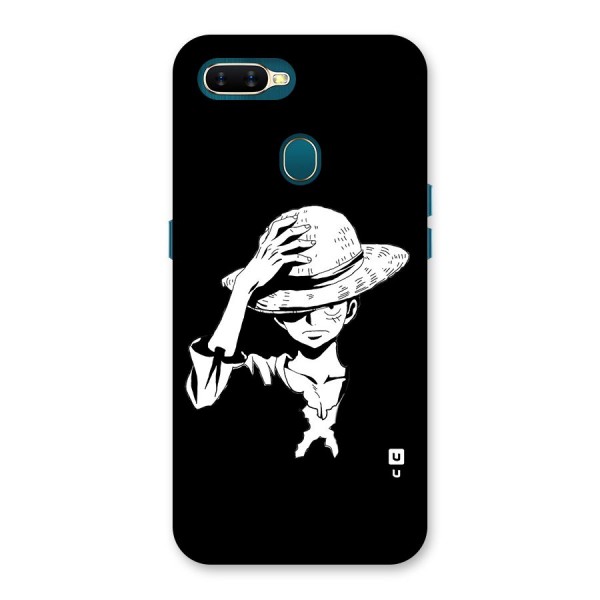 Anime One Piece Luffy Silhouette Back Case for Oppo A11k