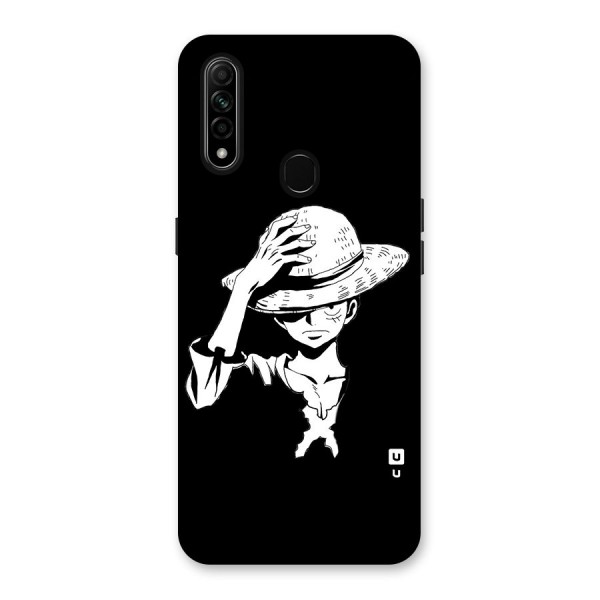 Anime One Piece Luffy Silhouette Back Case for Oppo A31