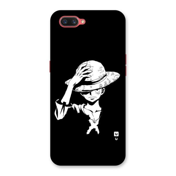 Anime One Piece Luffy Silhouette Back Case for Oppo A3s