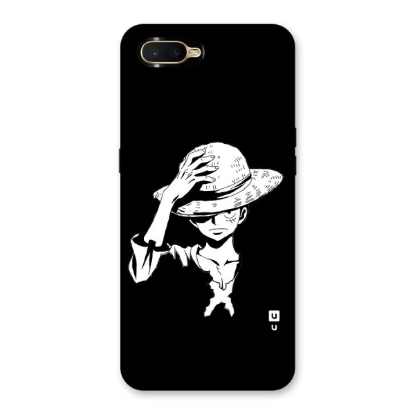 Anime One Piece Luffy Silhouette Back Case for Oppo K1