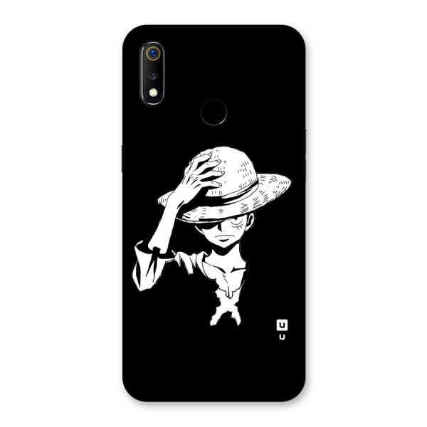 Anime One Piece Luffy Silhouette Back Case for Realme 3