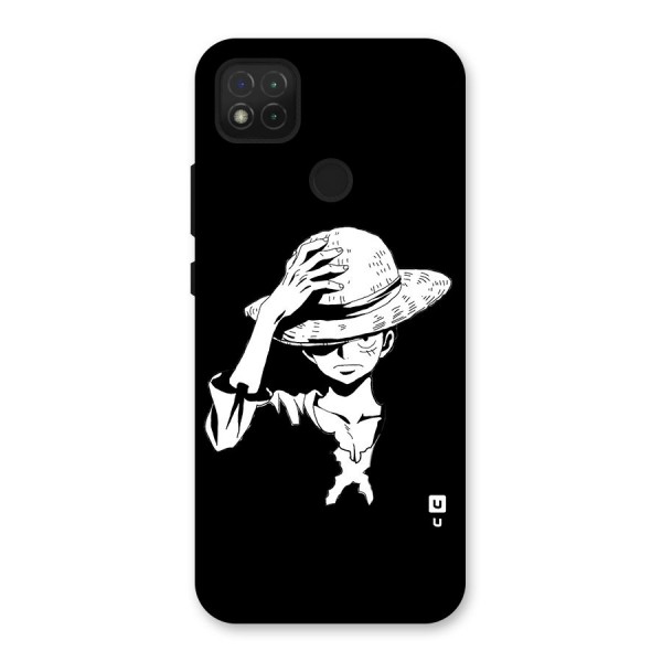 Anime One Piece Luffy Silhouette Back Case for Redmi 9