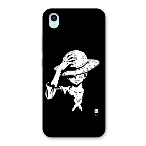 Anime One Piece Luffy Silhouette Back Case for Vivo Y1s