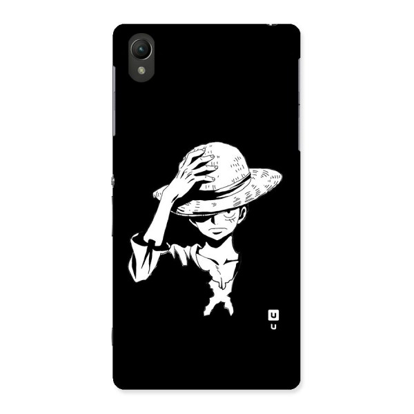 Anime One Piece Luffy Silhouette Back Case for Xperia Z2