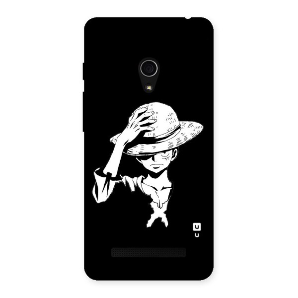 Anime One Piece Luffy Silhouette Back Case for Zenfone 5