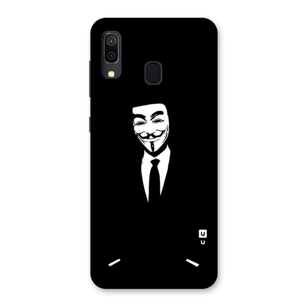 Anonymous Cool Gentleman Back Case for Galaxy A20