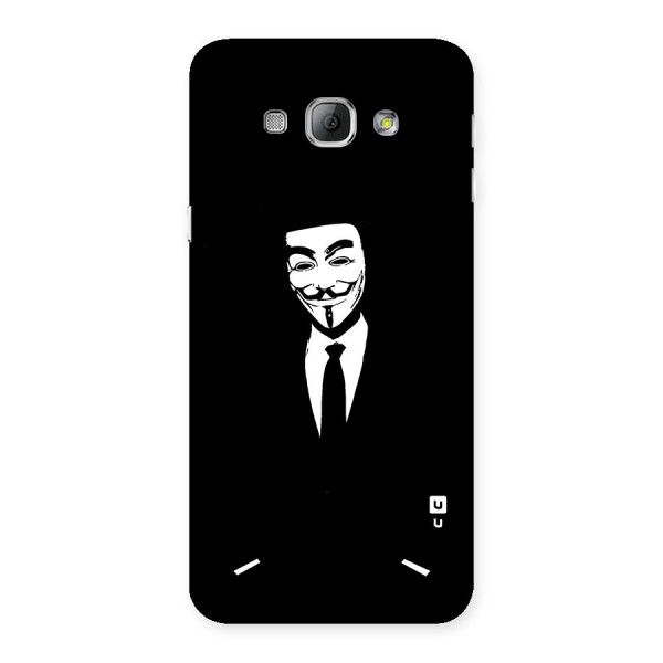 Anonymous Cool Gentleman Back Case for Galaxy A8