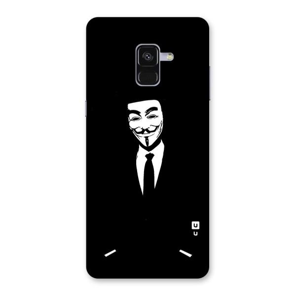 Anonymous Cool Gentleman Back Case for Galaxy A8 Plus