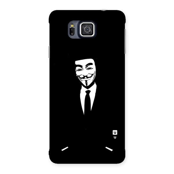 Anonymous Cool Gentleman Back Case for Galaxy Alpha