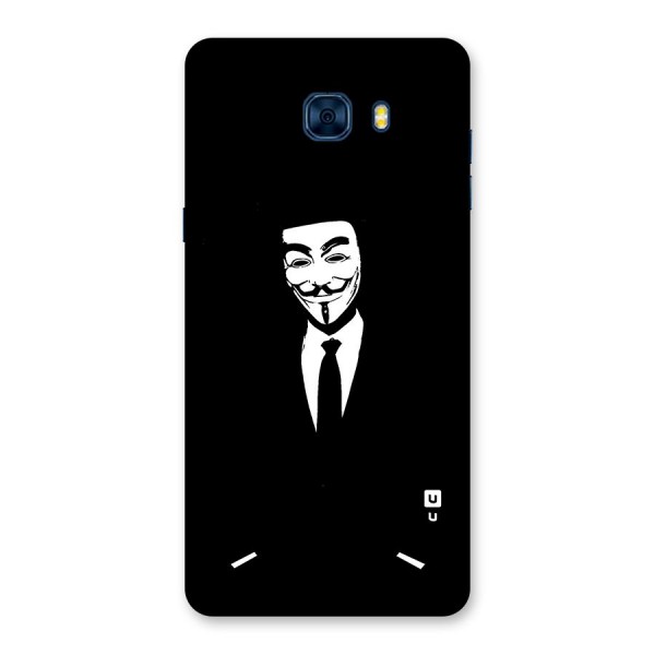 Anonymous Cool Gentleman Back Case for Galaxy C7 Pro