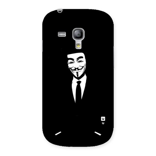 Anonymous Cool Gentleman Back Case for Galaxy S3 Mini