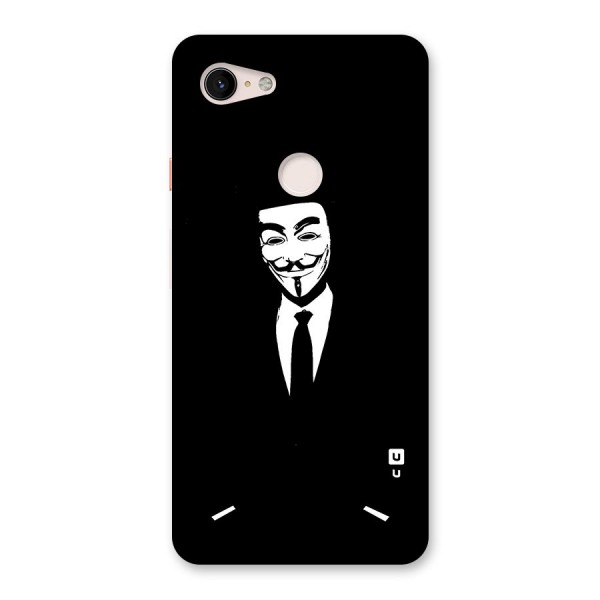 Anonymous Cool Gentleman Back Case for Google Pixel 3 XL