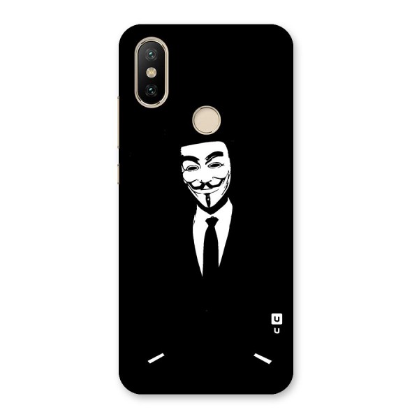 Anonymous Cool Gentleman Back Case for Mi A2