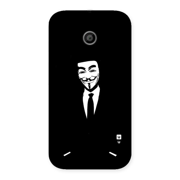 Anonymous Cool Gentleman Back Case for Moto E