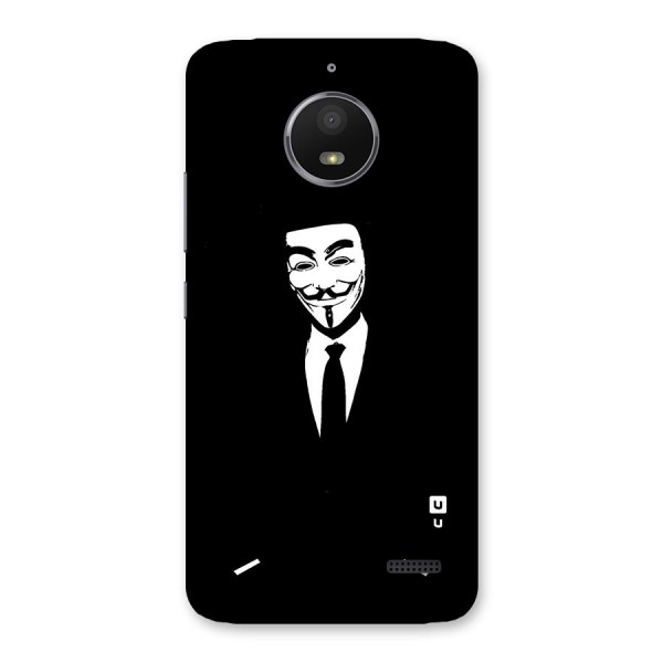 Anonymous Cool Gentleman Back Case for Moto E4