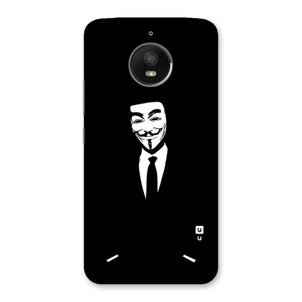 Anonymous Cool Gentleman Back Case for Moto E4 Plus