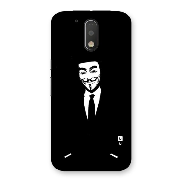 Anonymous Cool Gentleman Back Case for Moto G4