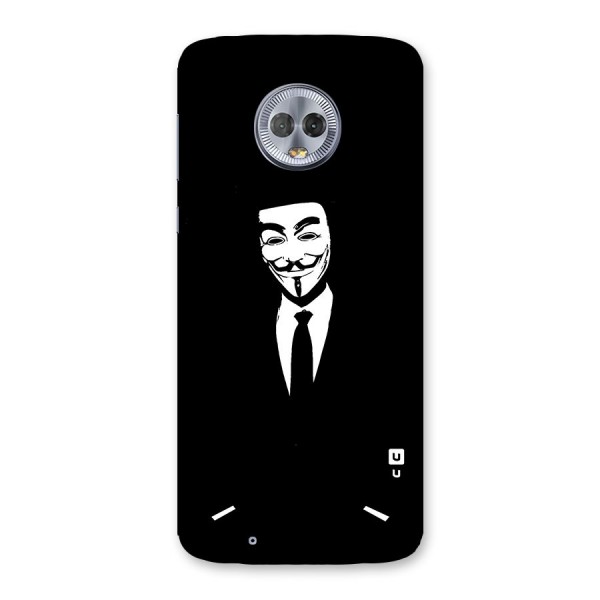 Anonymous Cool Gentleman Back Case for Moto G6